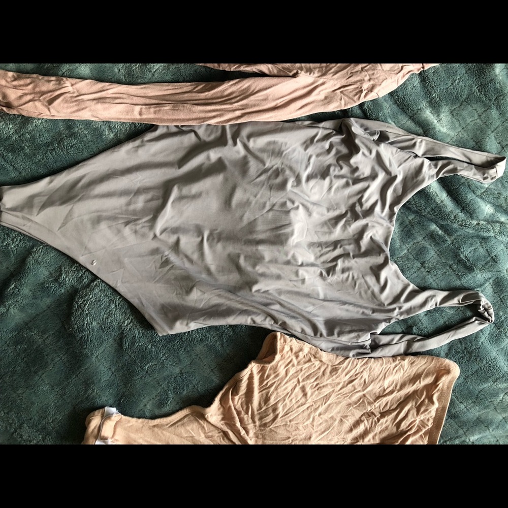 SOLD - 3 pack of Unitard/Bodysuit styles